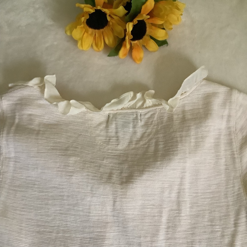 Ralph Lauren Cream Top - Picture 12 of 14